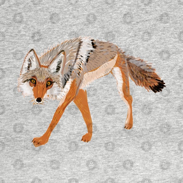 Totem Coyote by belettelepink